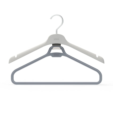 Orderly™ Setof2 LongGarment Hangers Ecru