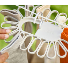 Load image into Gallery viewer, Petal™ 22Pc QuickGrip Drying Hanger Ecru
