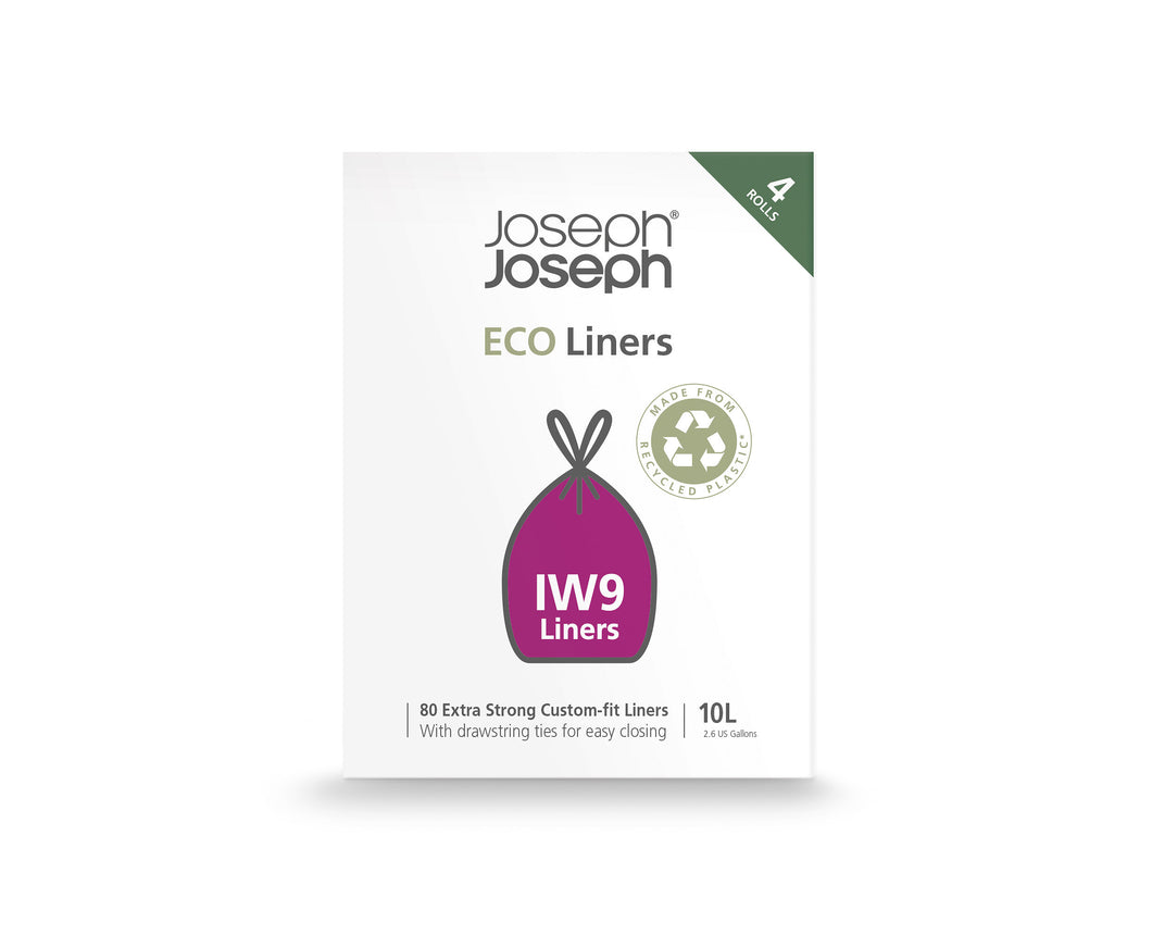 IW9 10L Custom Recycled Liners Grey 4pk