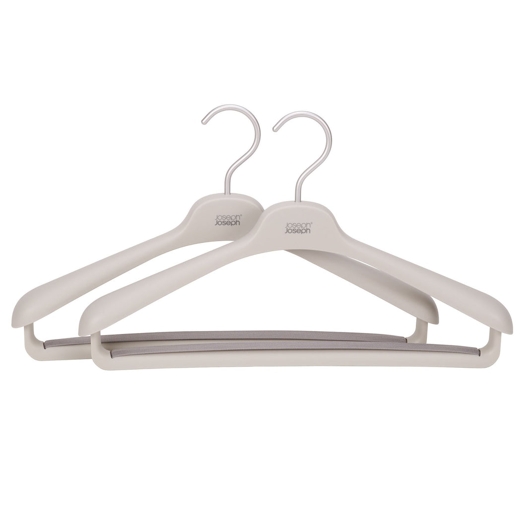 Orderly™ Set of 2 Suit&Coat Hangers Ecru