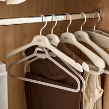 Load image into Gallery viewer, Orderly™ Setof2 LongGarment Hangers Ecru
