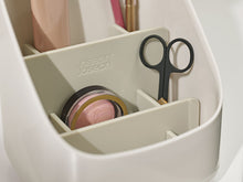 Load image into Gallery viewer, Viva Pedestal Mirror with Cosmetic Organiser
