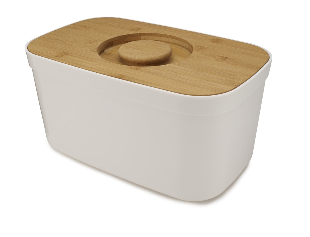 Bread Bin with Cutting Board Lid - White – Joseph Joseph South Africa